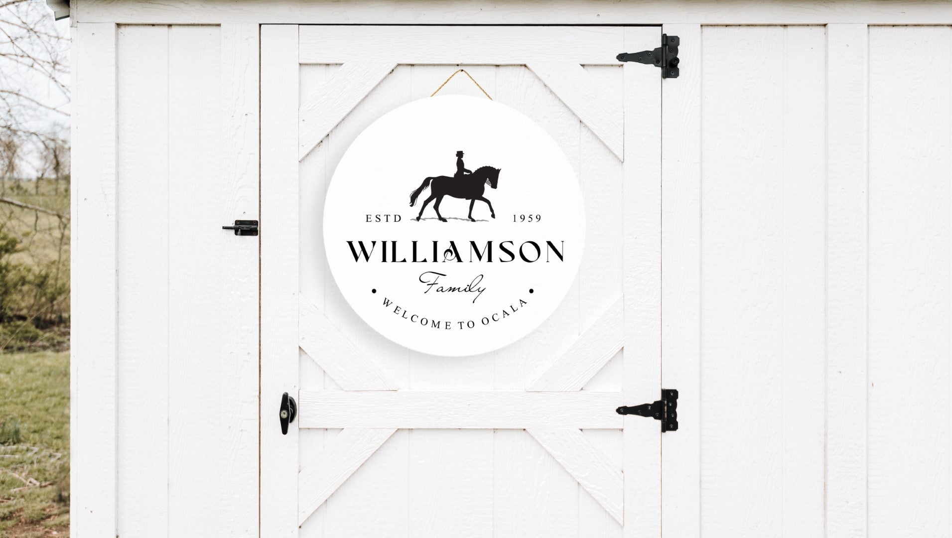 EQUESTRIAN DOOR SIGNS