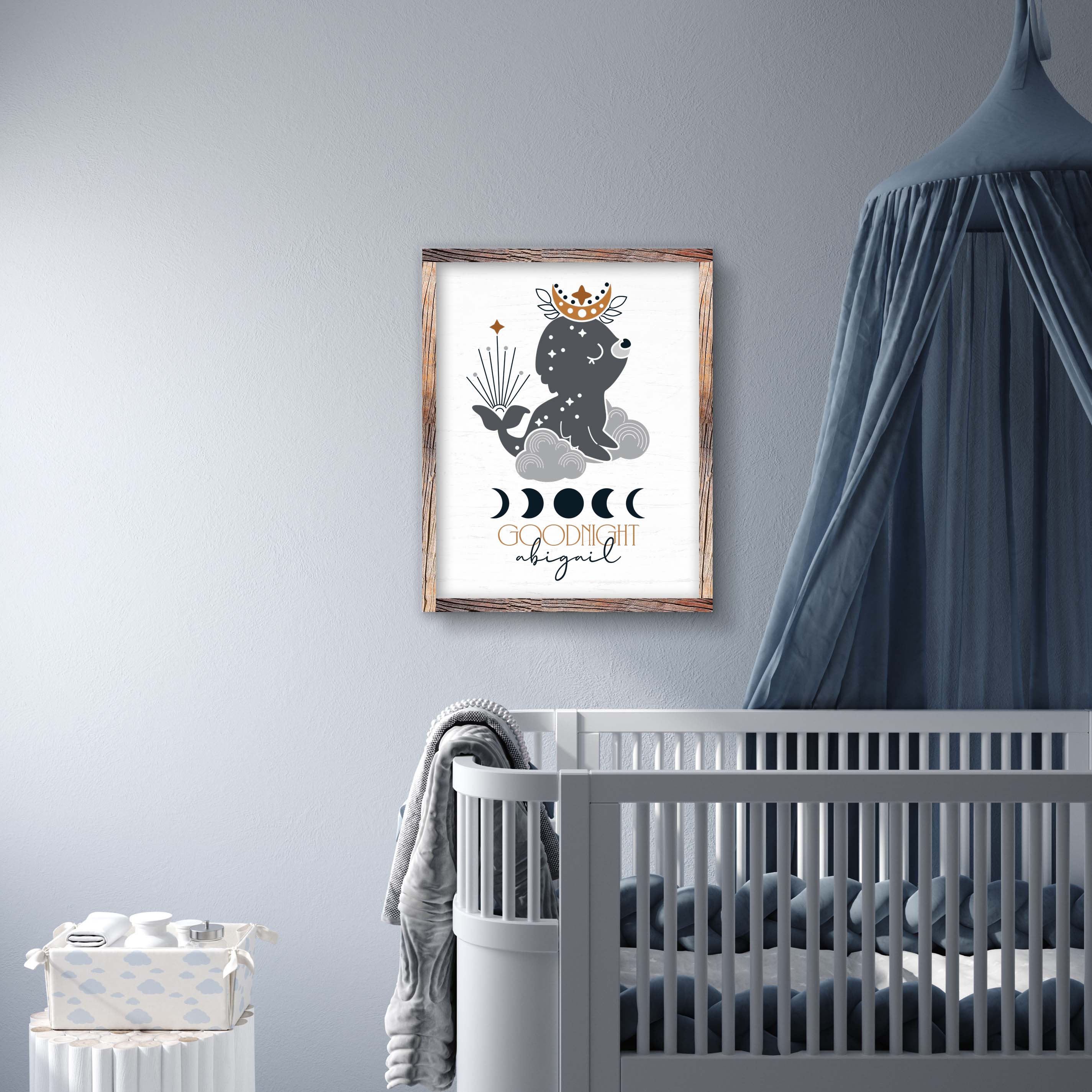 GOODNIGHT MOONCHILD PERSONALIZED NURSERY SIGNS