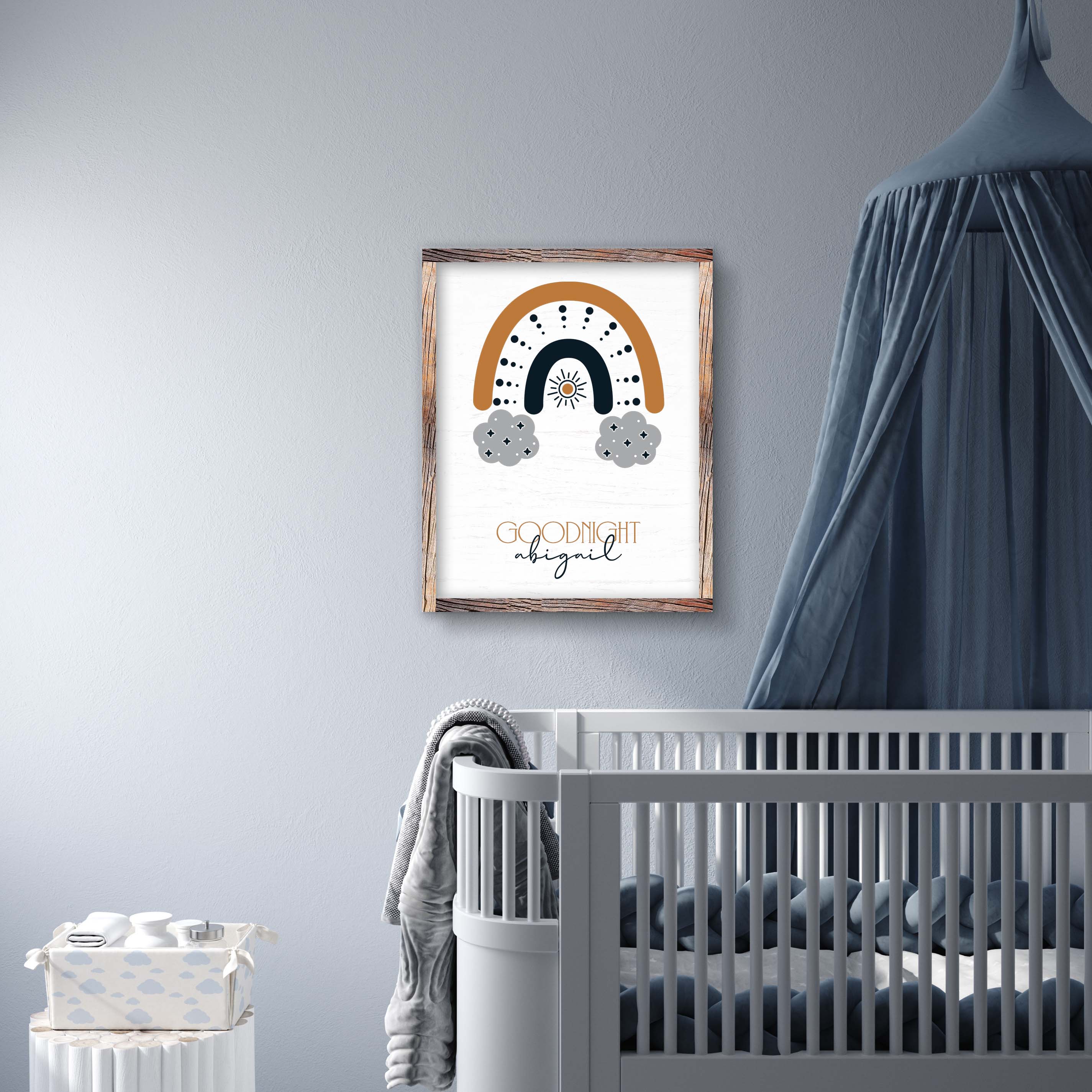 GOODNIGHT MOONCHILD PERSONALIZED NURSERY SIGNS