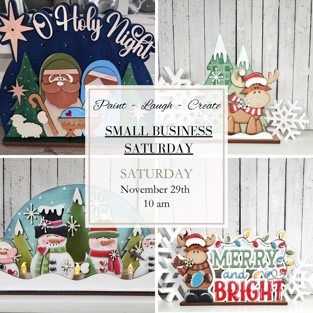 SMALL BUSINESS SATURDAY-NOV 29TH,10AM