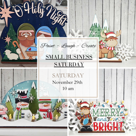 SMALL BUSINESS SATURDAY-NOV 29TH,10AM