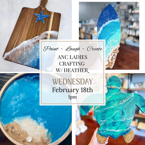 ANC LADIES CRAFTING W/HEATHER-FEB 18TH,1PM