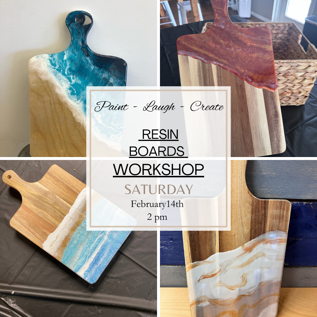 RESIN BOARDS-FEB 14TH,2PM