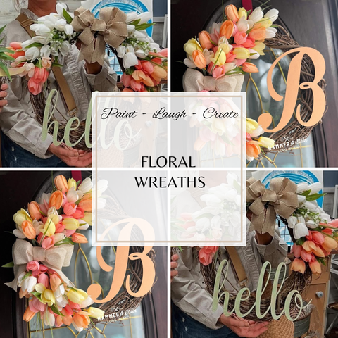 FLORAL WREATHS-APR 16TH,6PM
