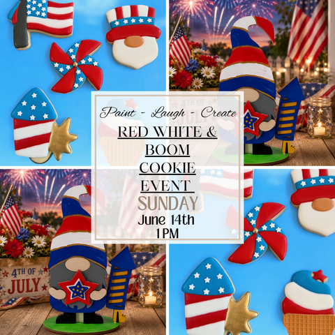 RED WHITE & BOOM COOKIE EVENT-JUN 14TH,1PM