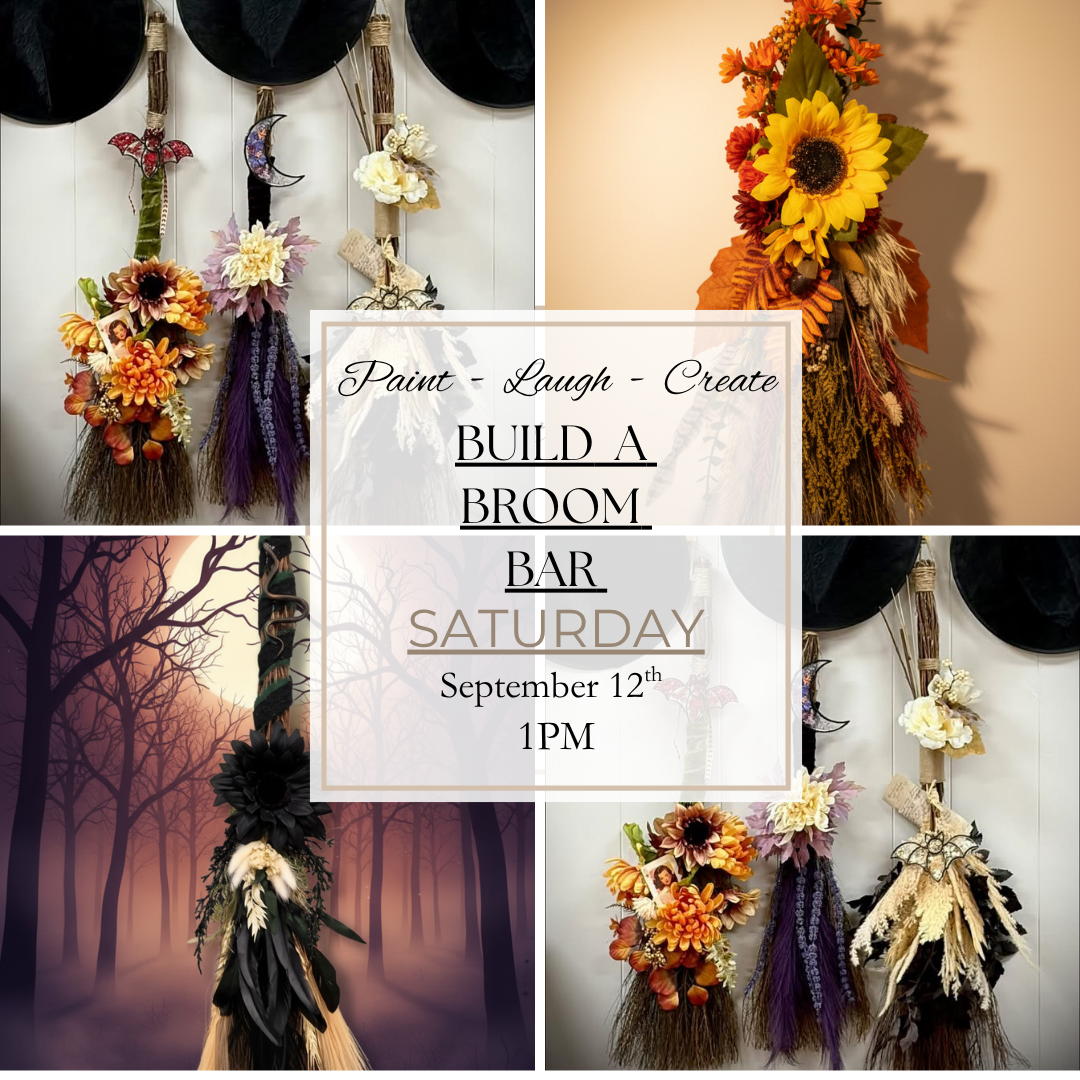 BUILD A BROOM BAR-SEP 12TH,1PM