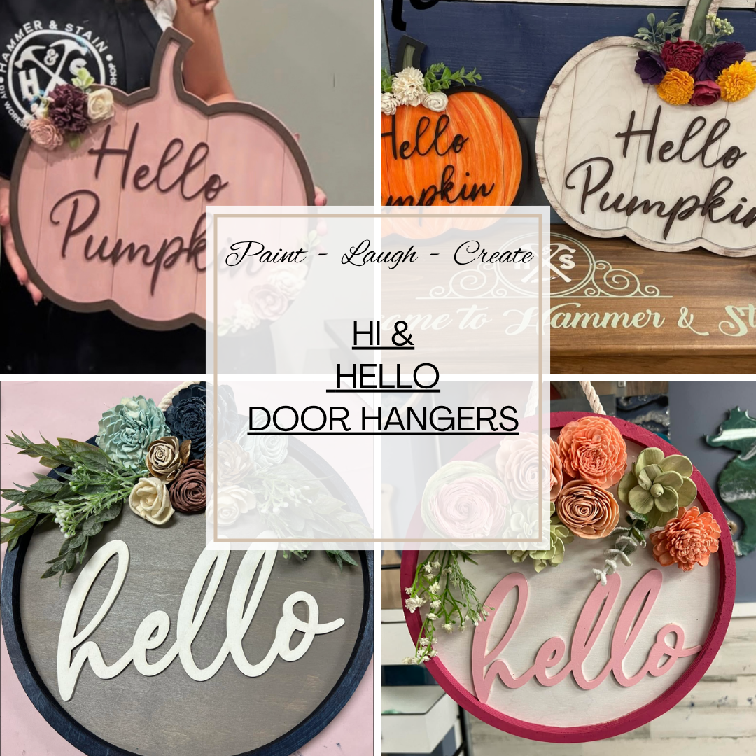 HI & HELLO FLOWER BAR-OCT 31ST,11AM