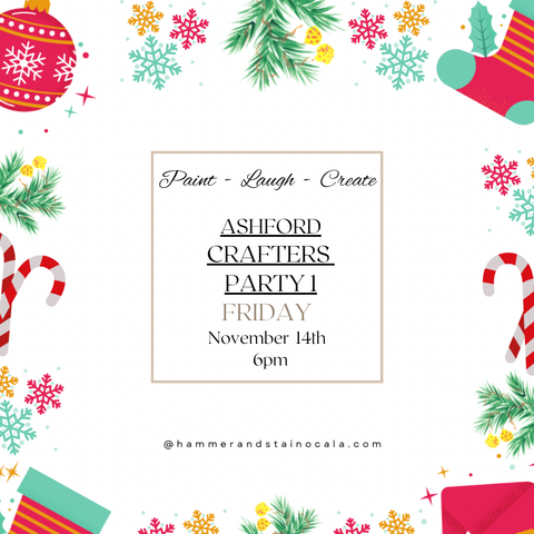 ASHFORD CRAFTERS-NOV 14TH,6PM