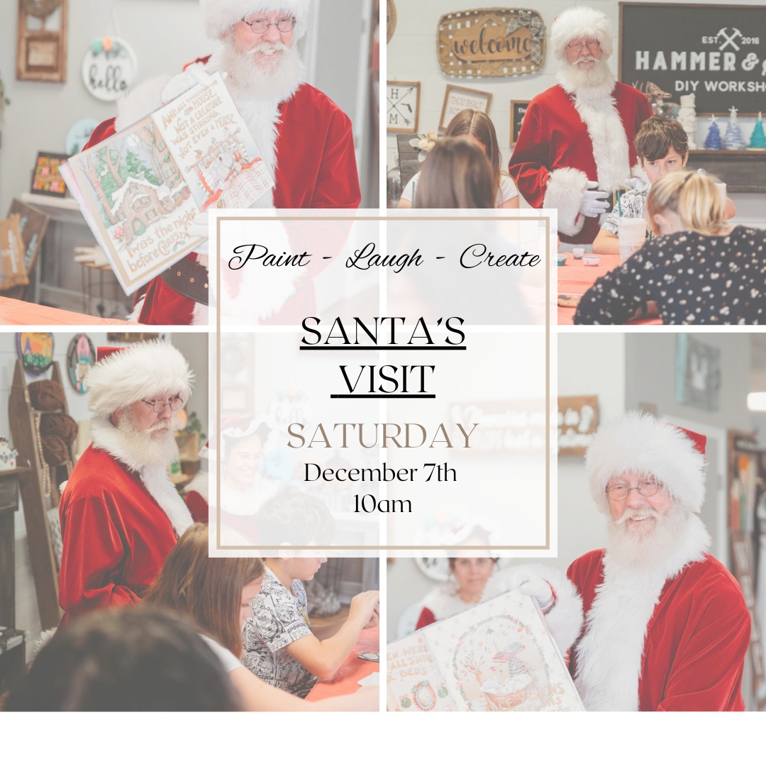 SANTA'S VISIT-DEC 7TH,10AM