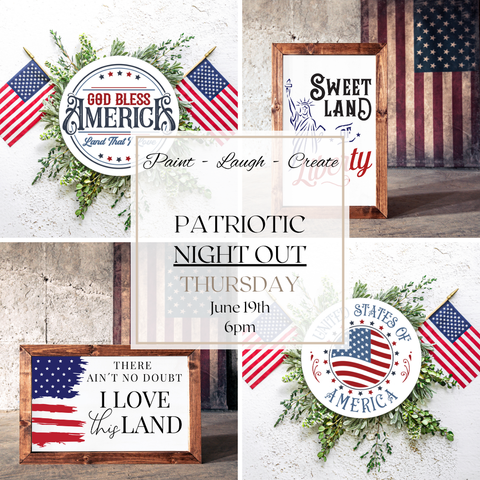 PATRIOTIC NIGHT OUT-JUN 19TH,6PM