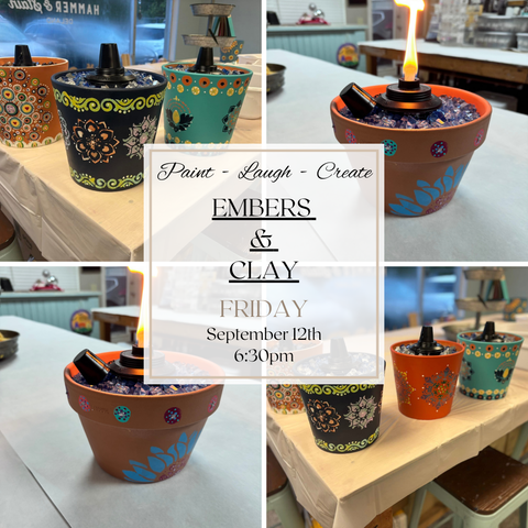 EMBER & CLAY-SEP 12TH,6:30PM