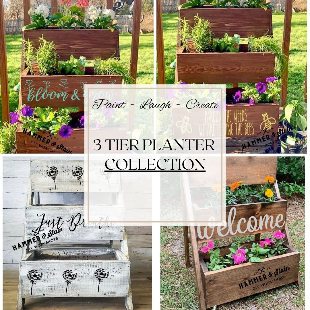 3 TIER PLANTER COLLECTION