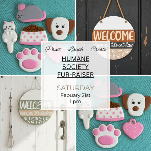 HUMANE SOCIETY FUR-RAISER-FEB 21ST,1PM