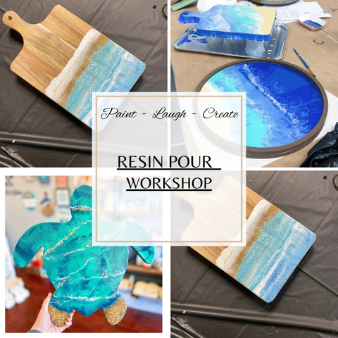 RESIN POUR-APR 25TH,1PM