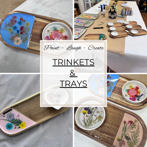 TRINKETS & TRAYS-JUN 27TH,11AM