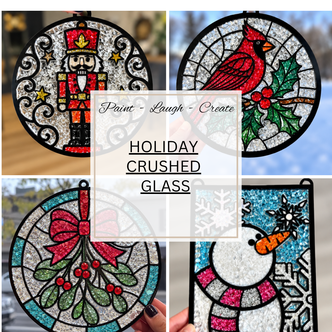 HOLIDAY CRUSHED GLASS-NOV 14TH, 1PM