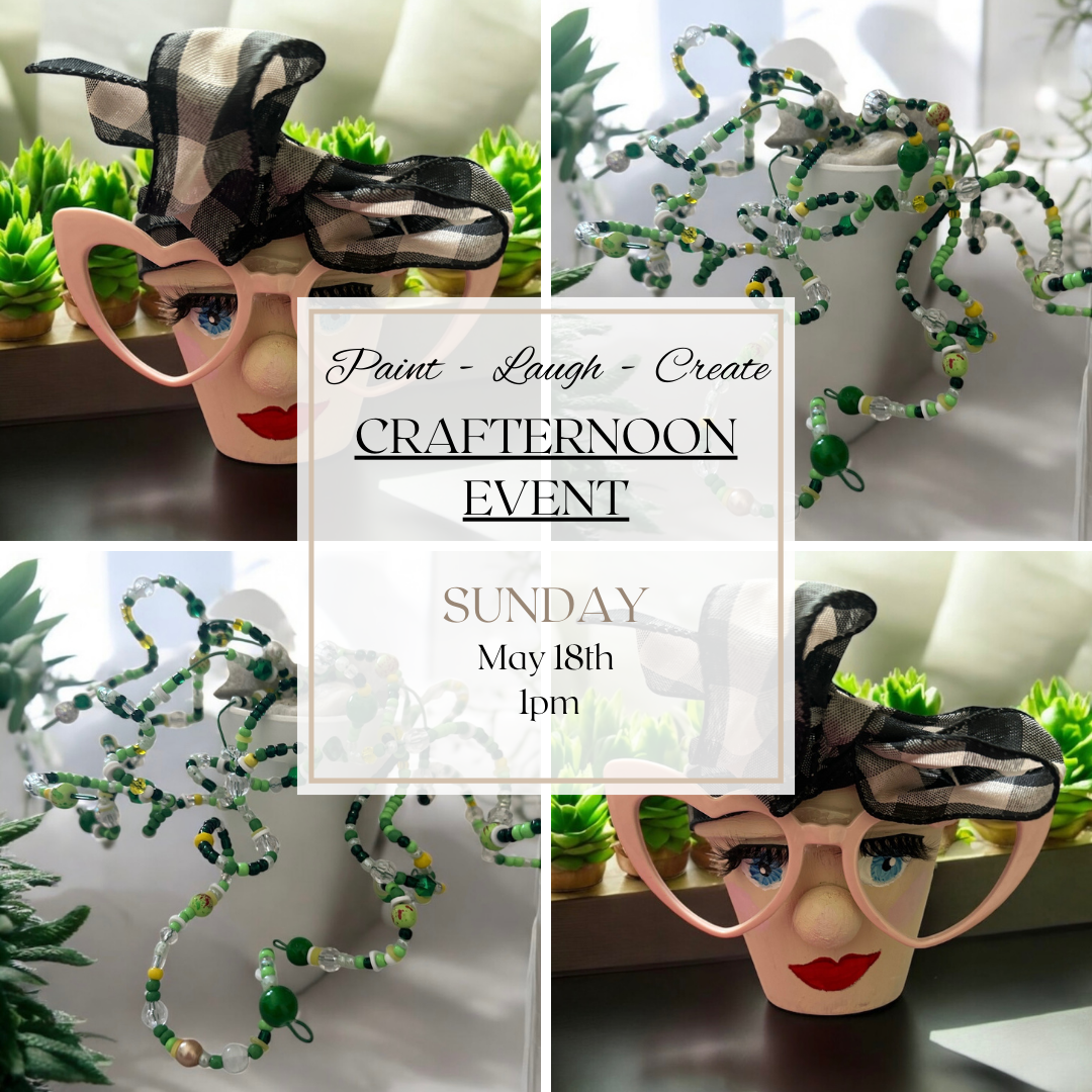 CRAFTER NOON EVENT-MAY 18TH,1PM