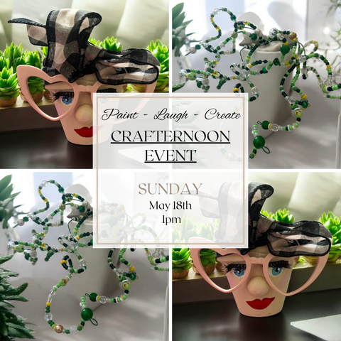 CRAFTER NOON EVENT-MAY 18TH,1PM