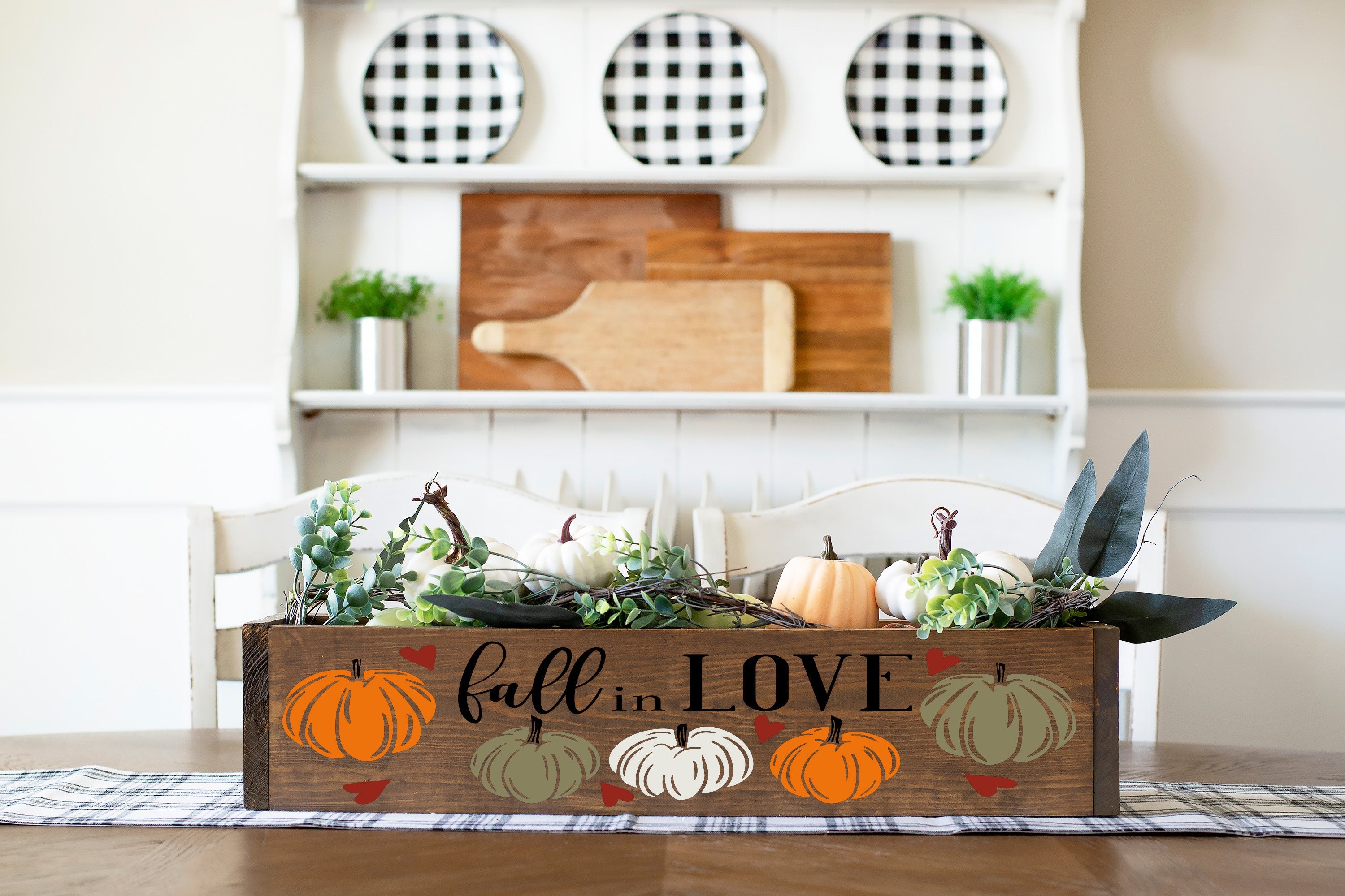 FALL CENTERPIECE BOXES WORKSHOP