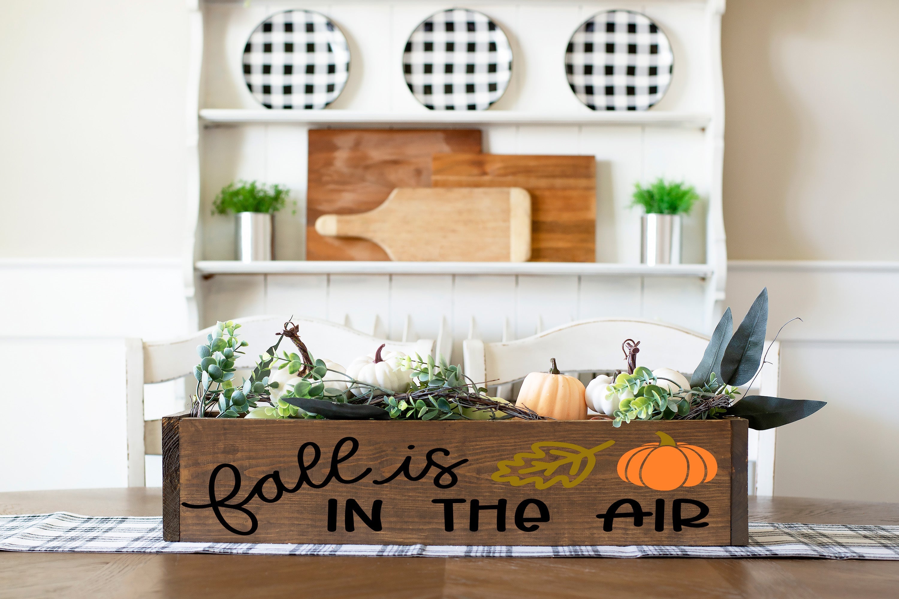 FALL CENTERPIECE BOXES WORKSHOP