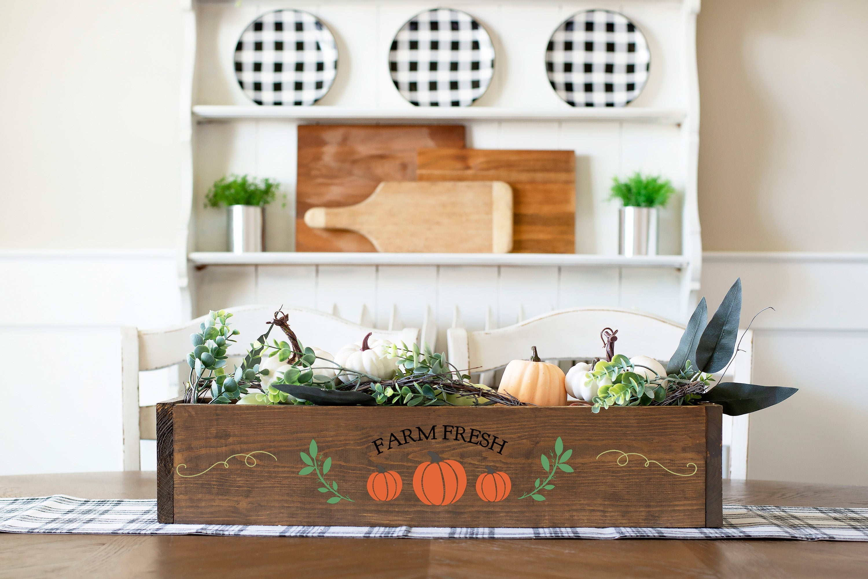 FALL CENTERPIECE BOXES WORKSHOP
