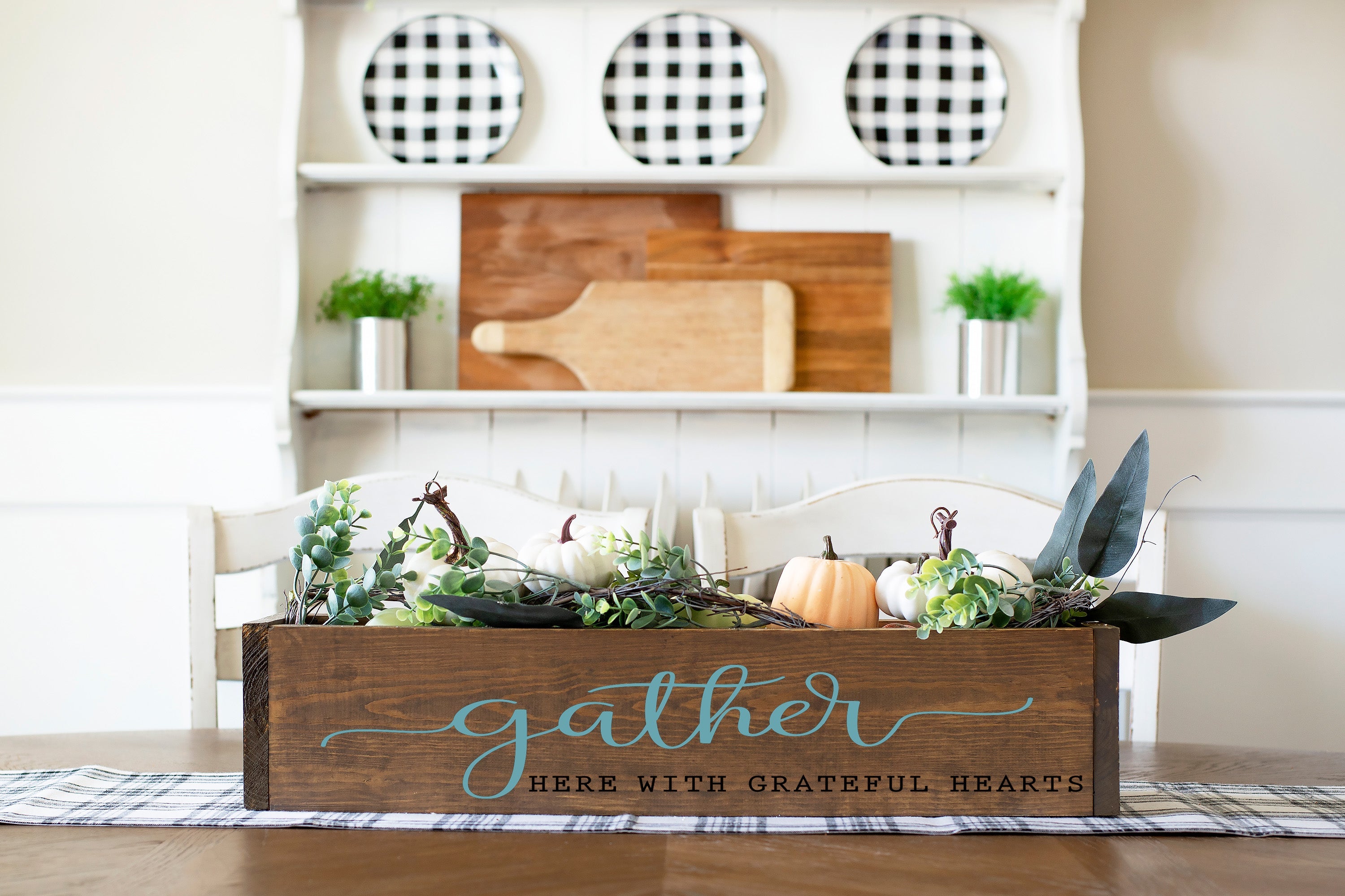 FALL CENTERPIECE BOXES WORKSHOP