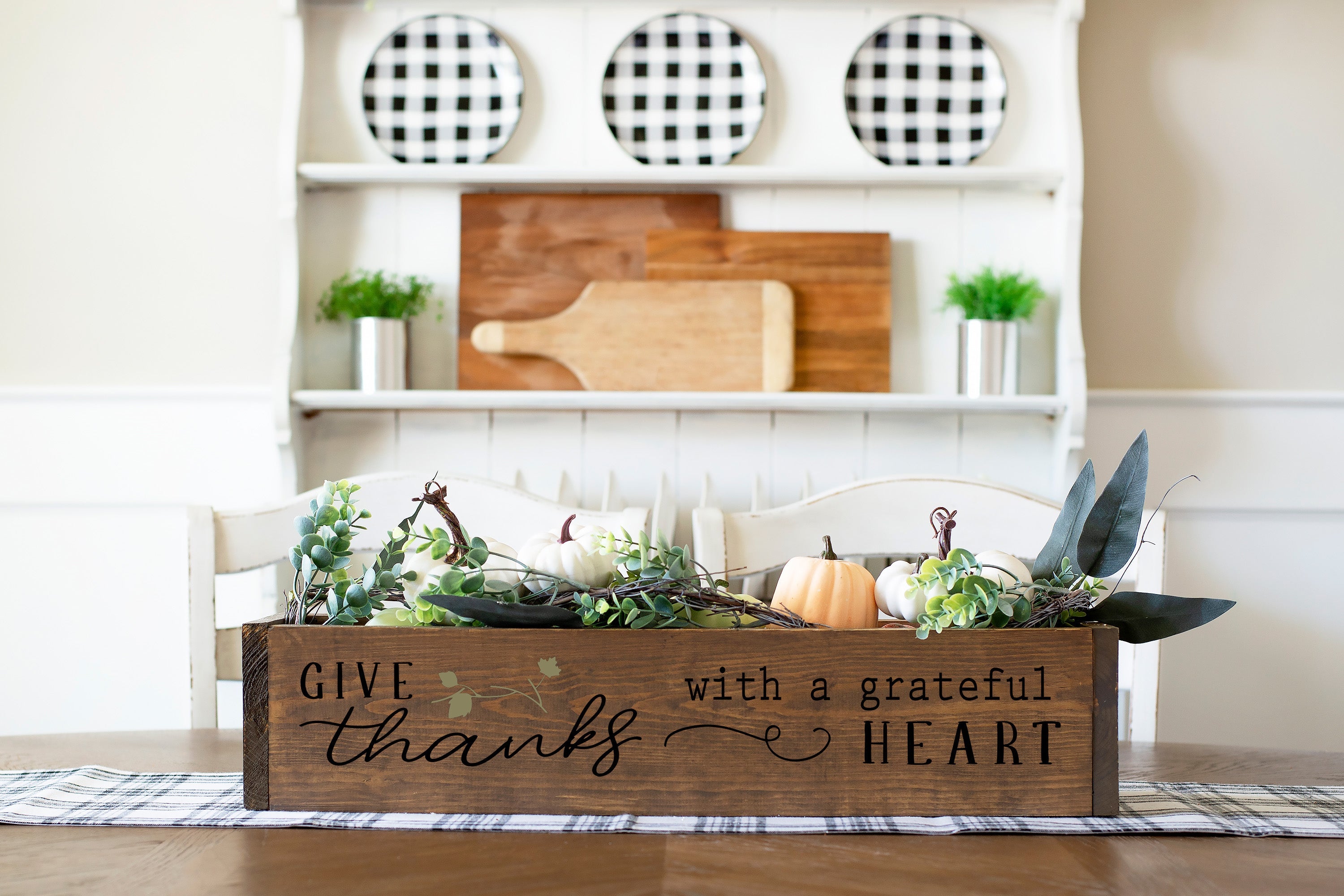 FALL CENTERPIECE BOXES WORKSHOP