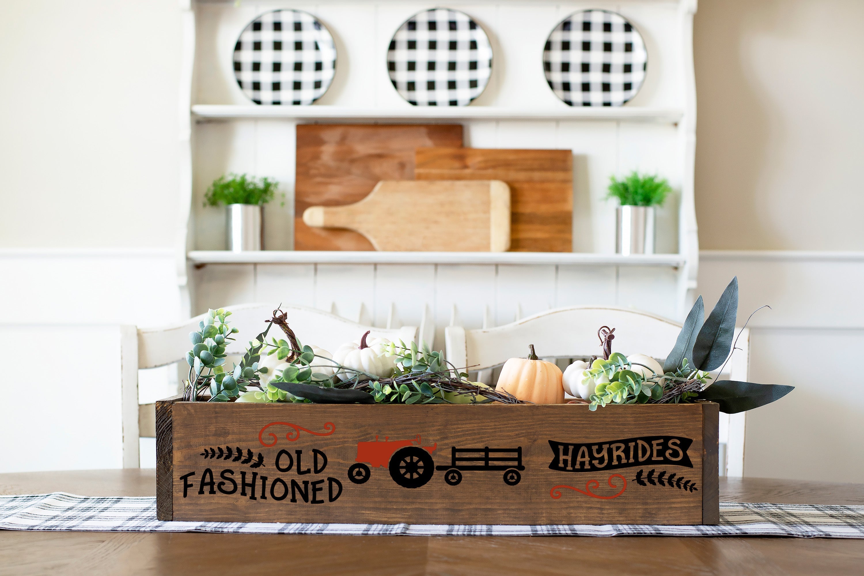FALL CENTERPIECE BOXES WORKSHOP