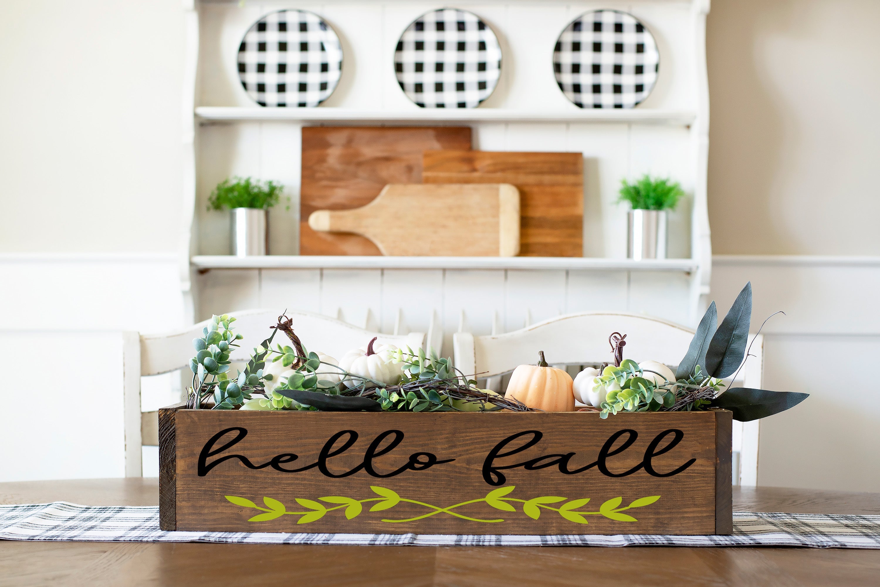 FALL CENTERPIECE BOXES WORKSHOP