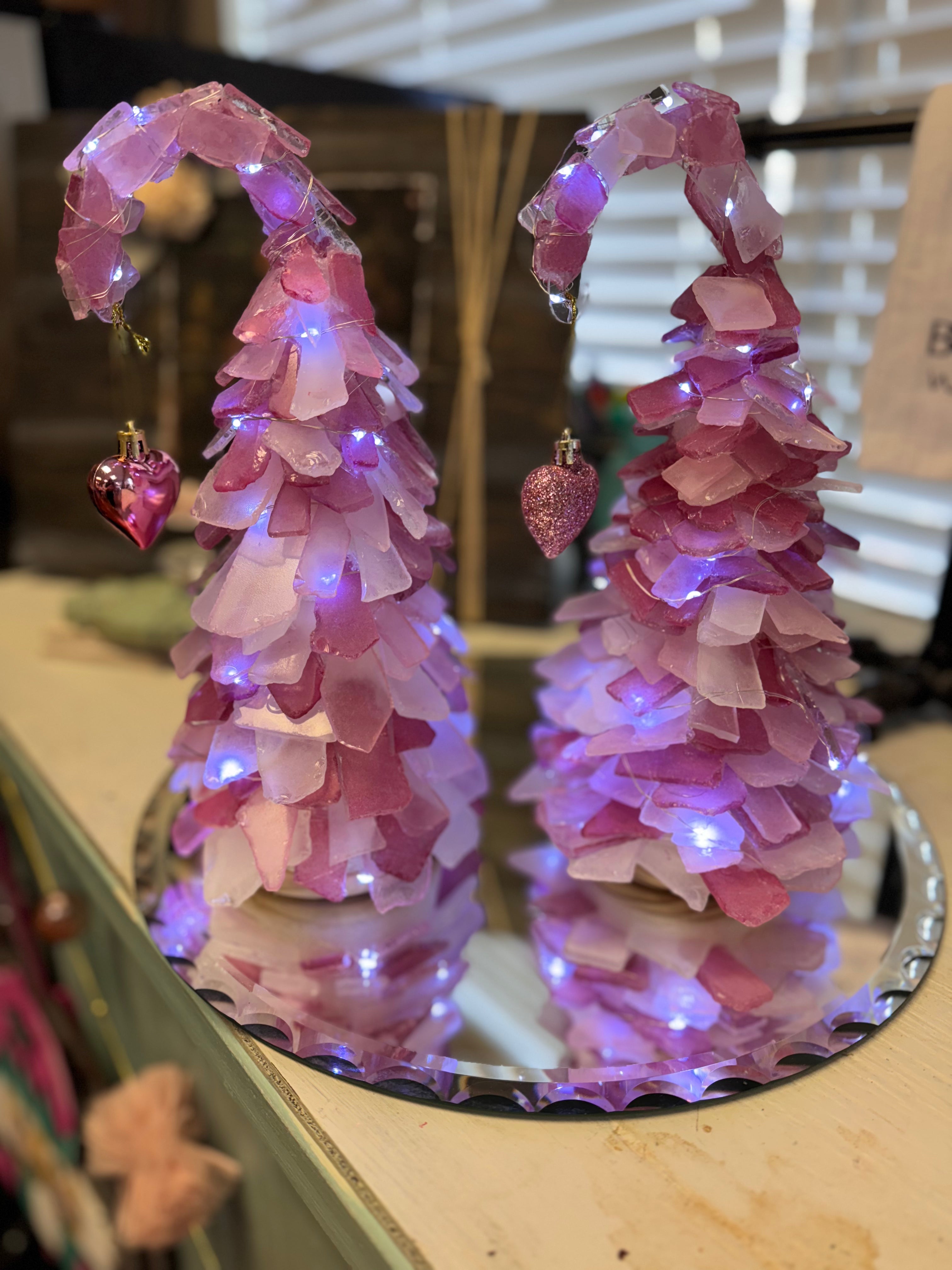 SEA-INSPIRED GLASS TREES & MORE HOIDAY TREES-FEB 7TH,1PM