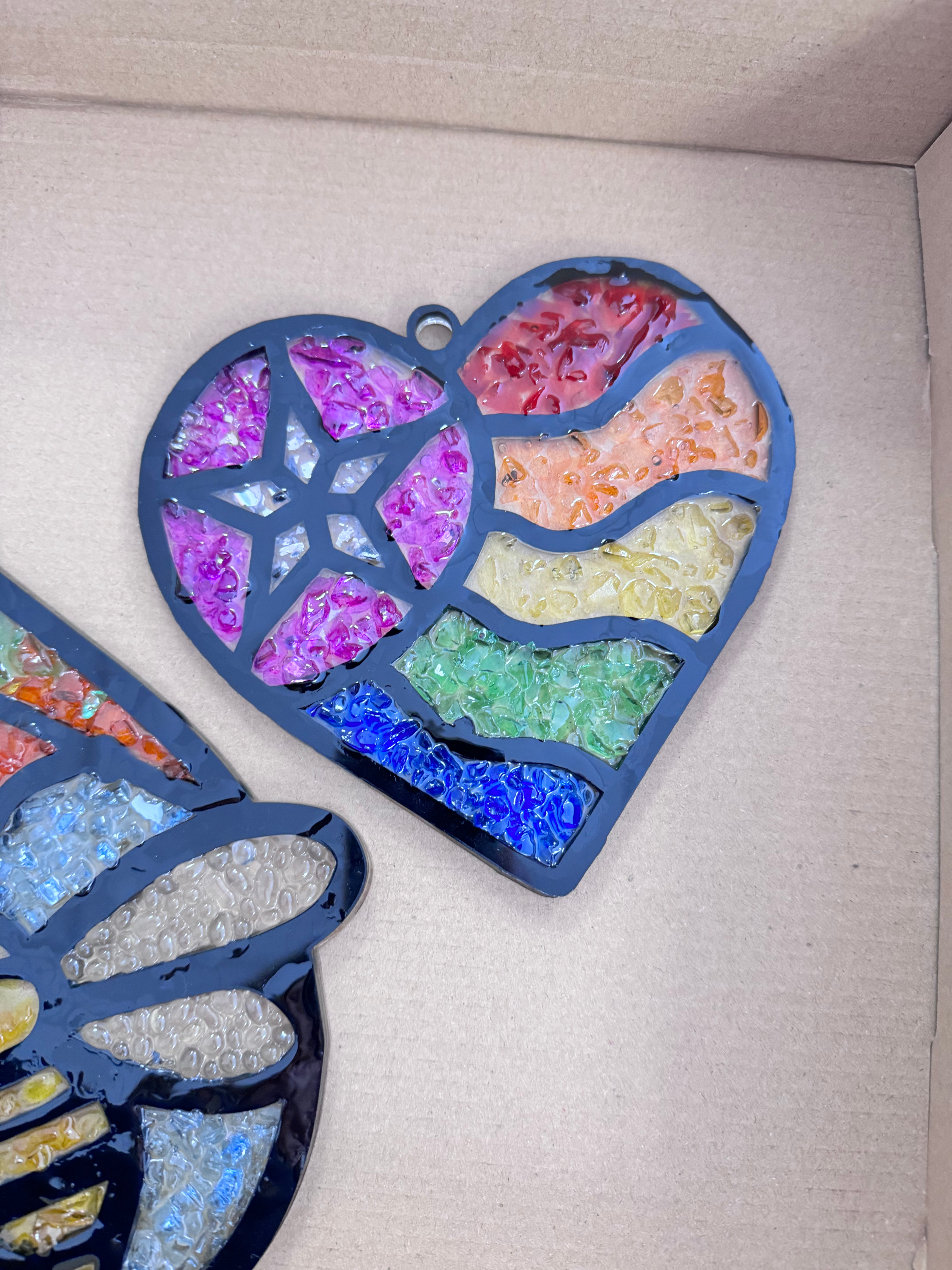 RESIN & CRUSHED GLASS-MAY 23RD,1PM