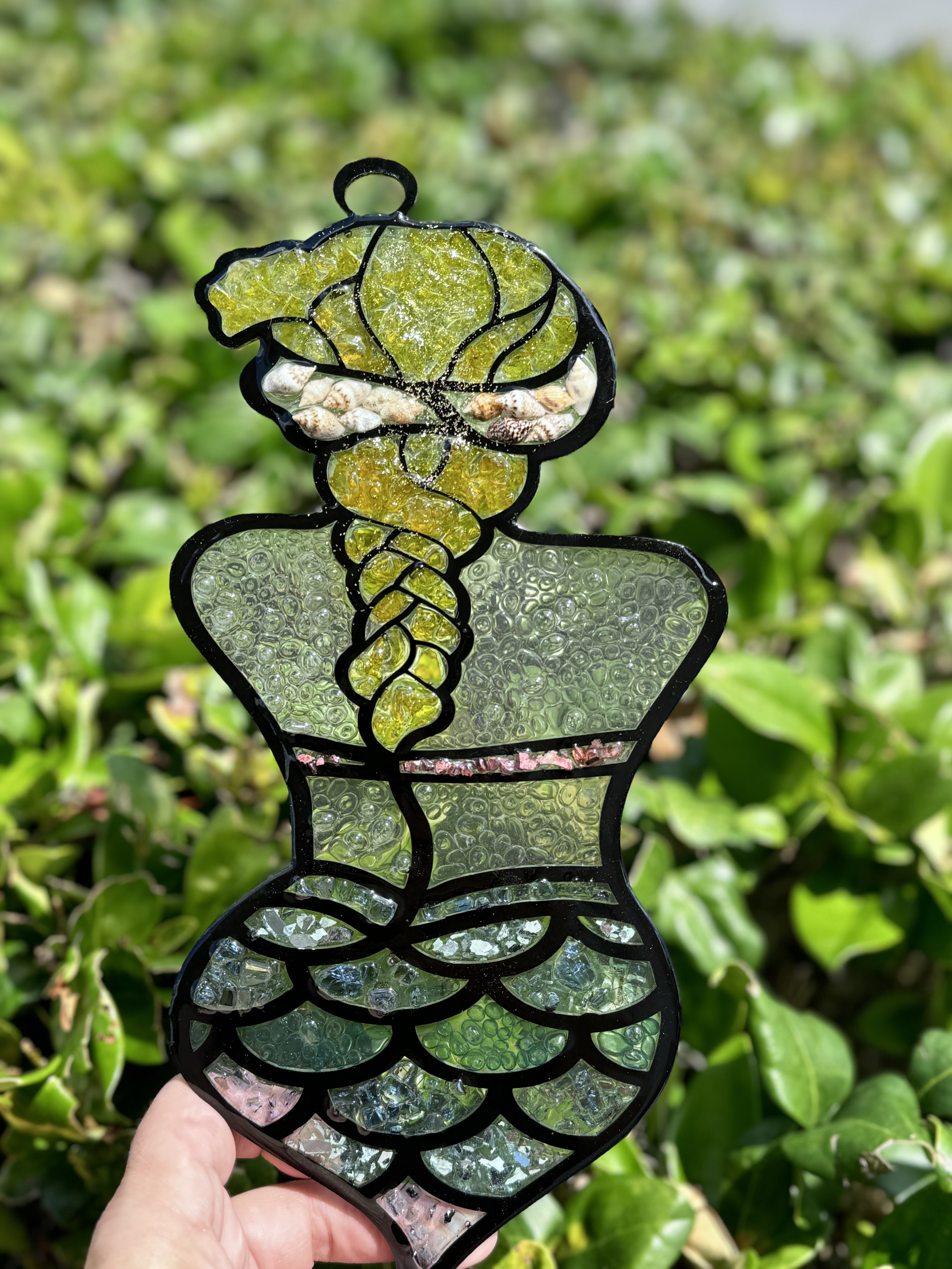 RESIN & CRUSHED GLASS-MAY 23RD,1PM