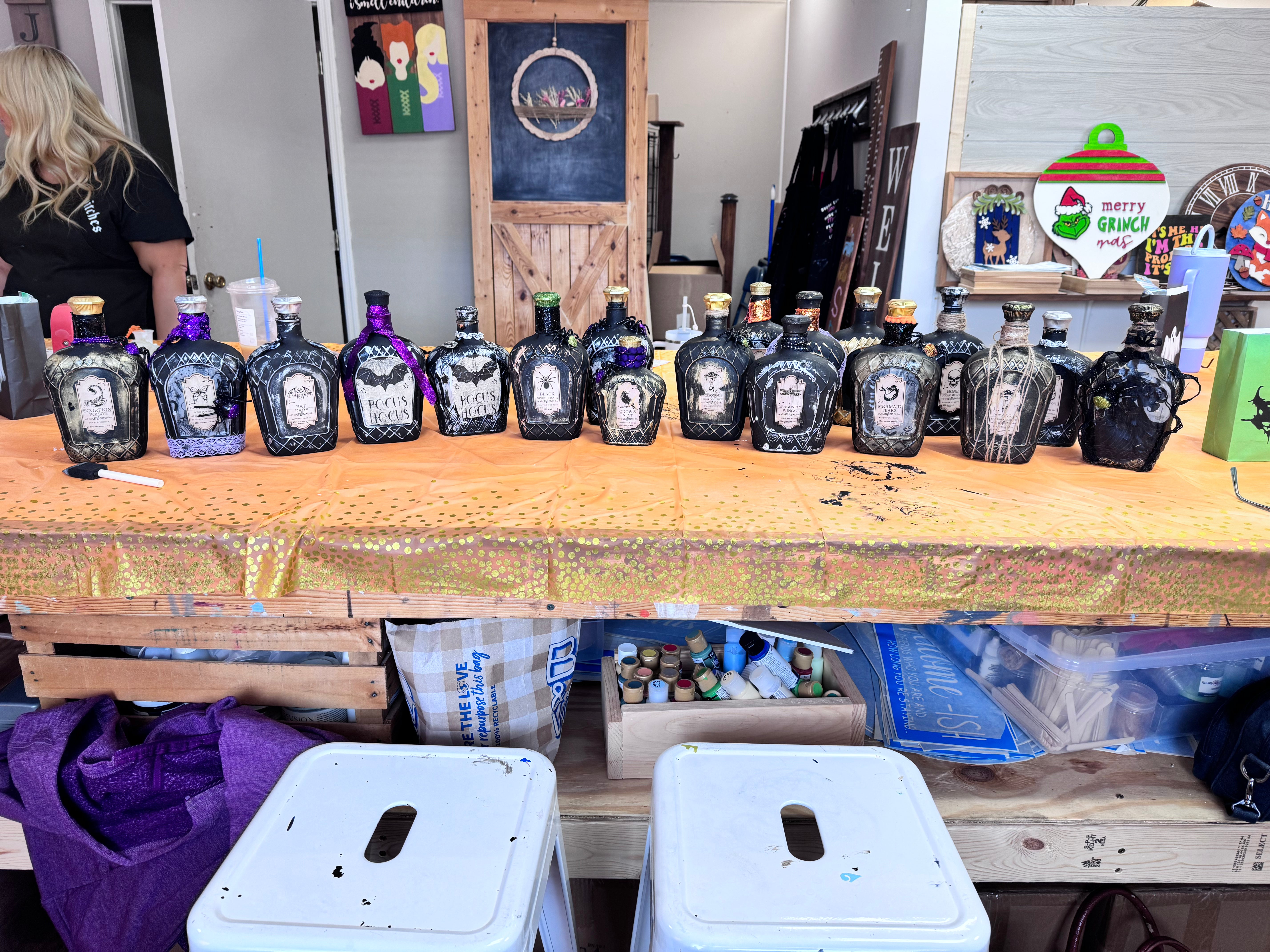 HAUNTED POTION BOTTLES