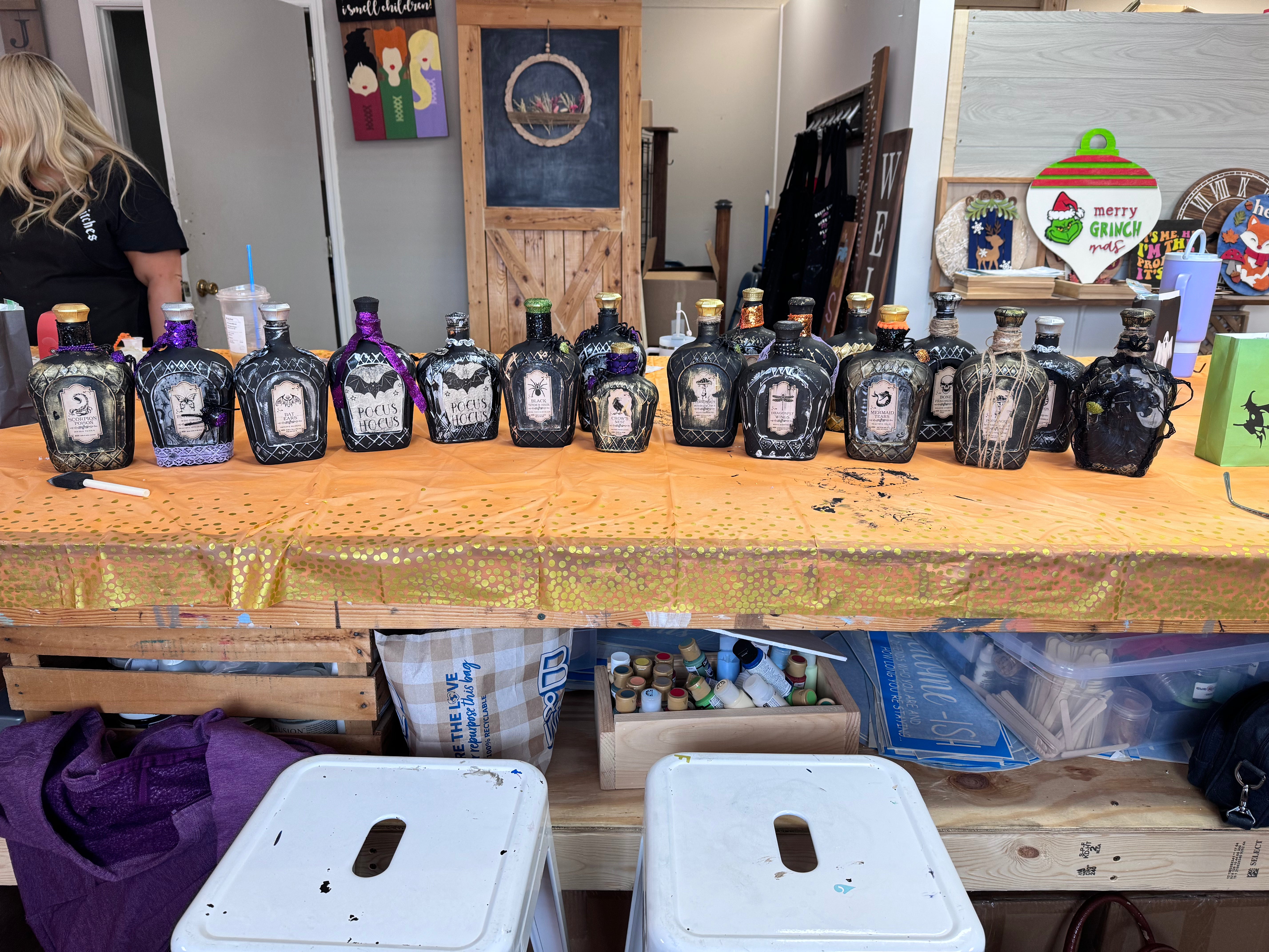 HAUNTED POTION BOTTLES