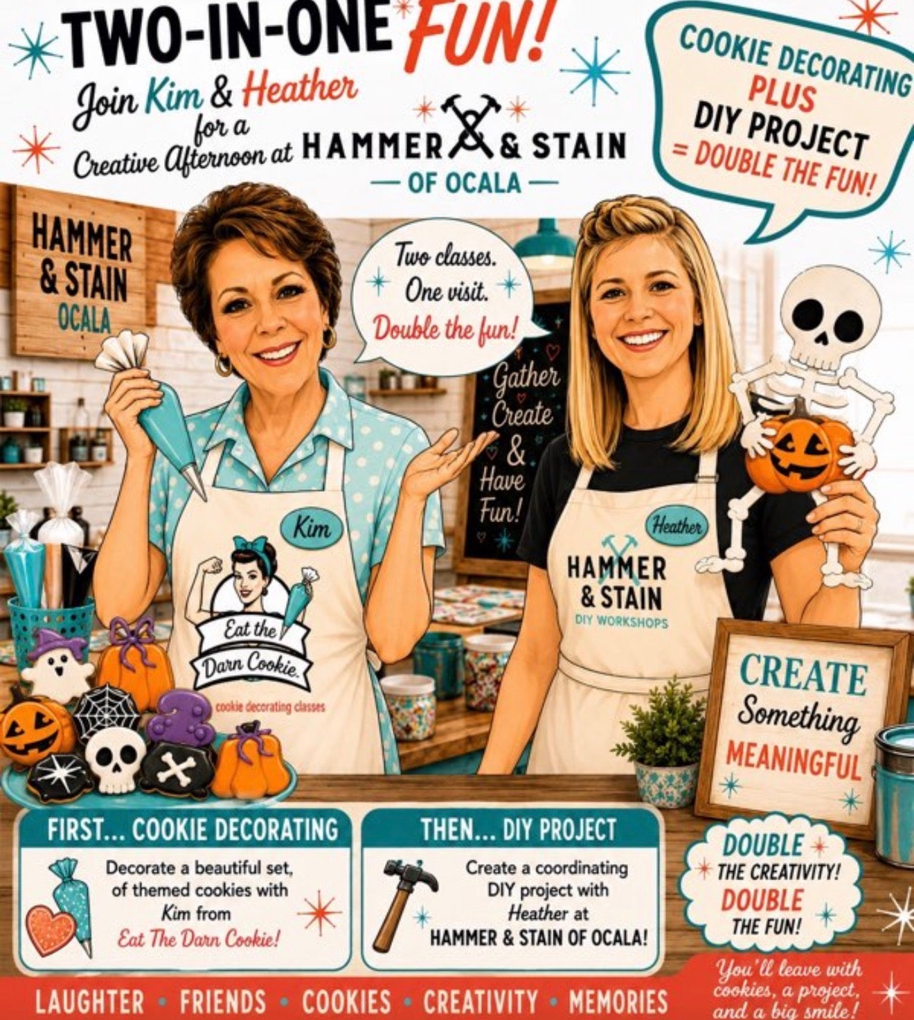 SPOOKY COOKIES & CO.-OCT 25TH,1PM