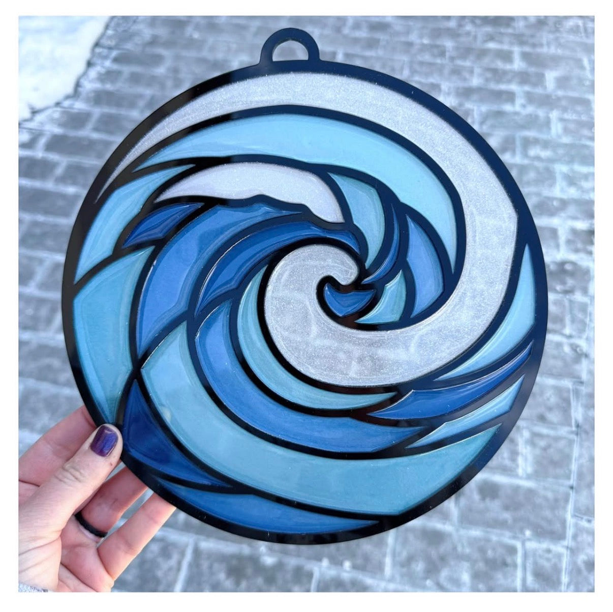 RESIN & CRUSHED GLASS ART-JUN 25TH,1PM