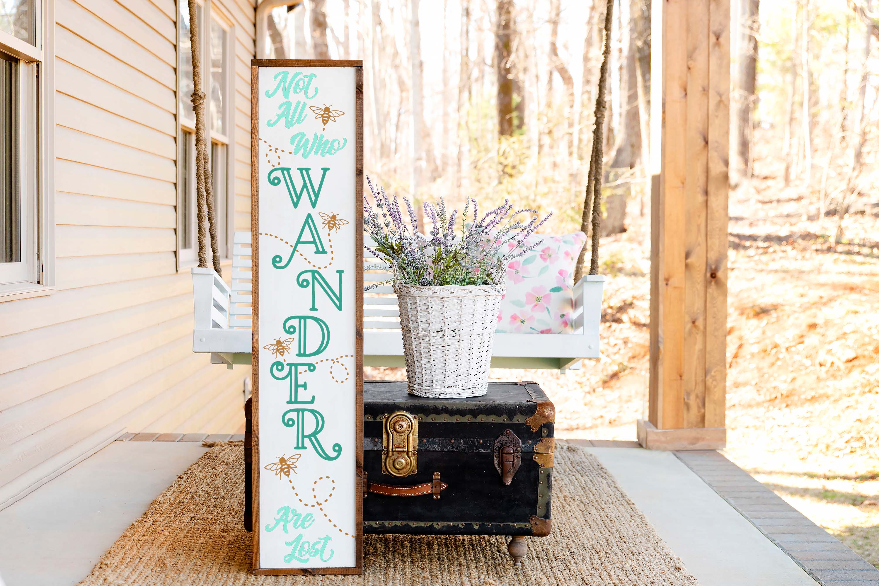 SPRING SUNSHINE PORCH DECOR WORKSHOP