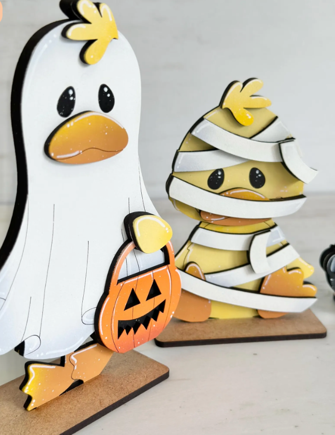 HALLOWEEN DUCKS WORKSHOP