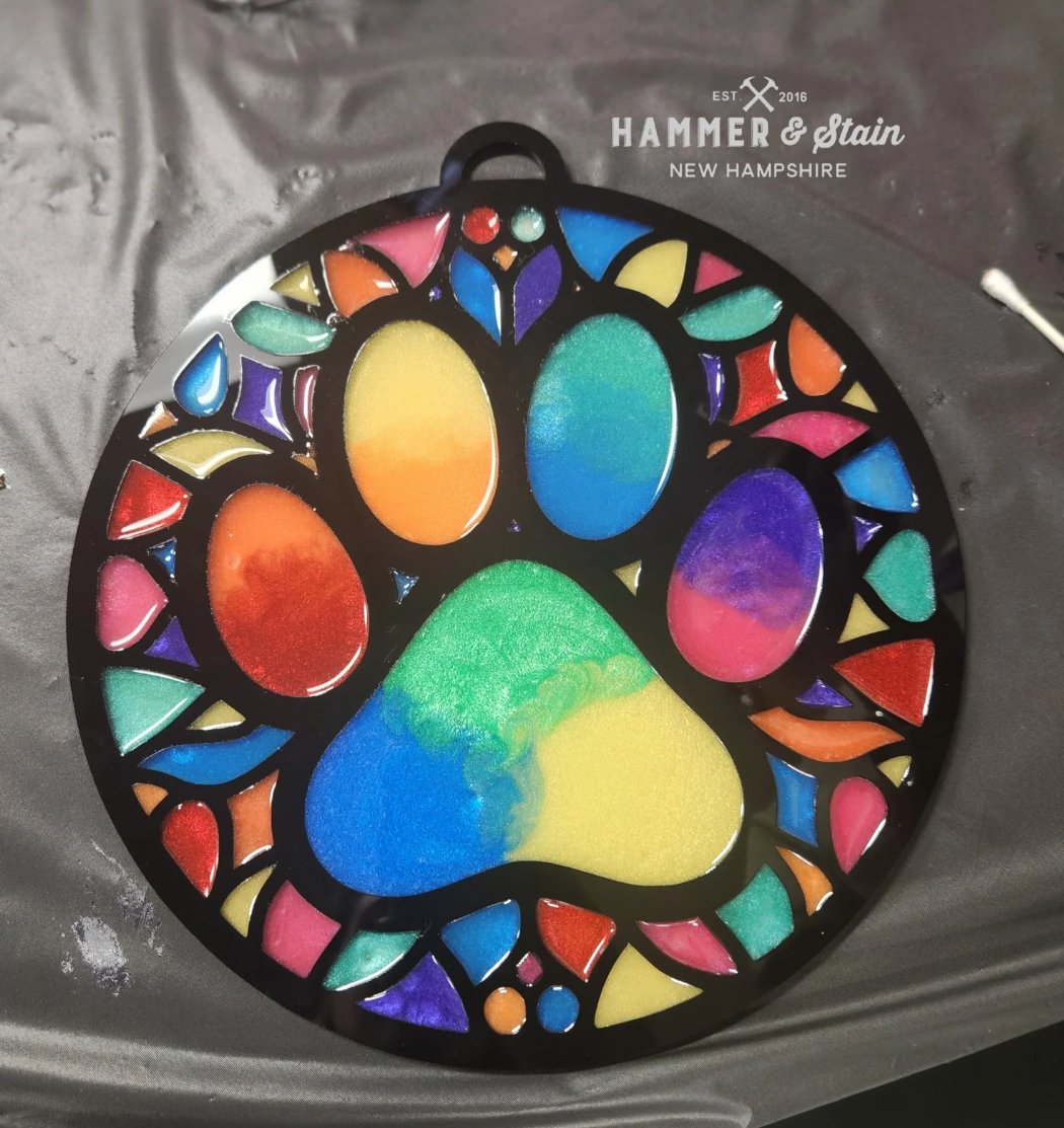 FAUX STAIN GLASS-SEPT 25TH,6PM