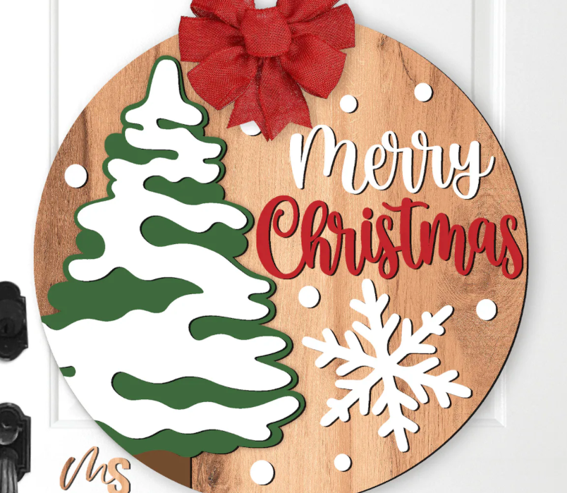 HOLIDAY DOOR HANGERS AND ROUNDS WORKSHOP