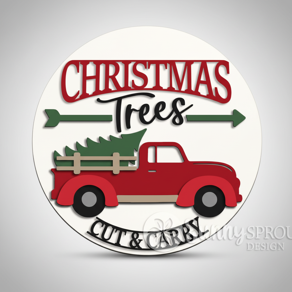 HOLIDAY DOOR HANGERS AND ROUNDS WORKSHOP