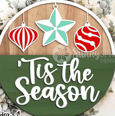 HOLIDAY DOOR HANGERS AND ROUNDS WORKSHOP