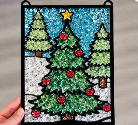HOLIDAY CRUSHED GLASS