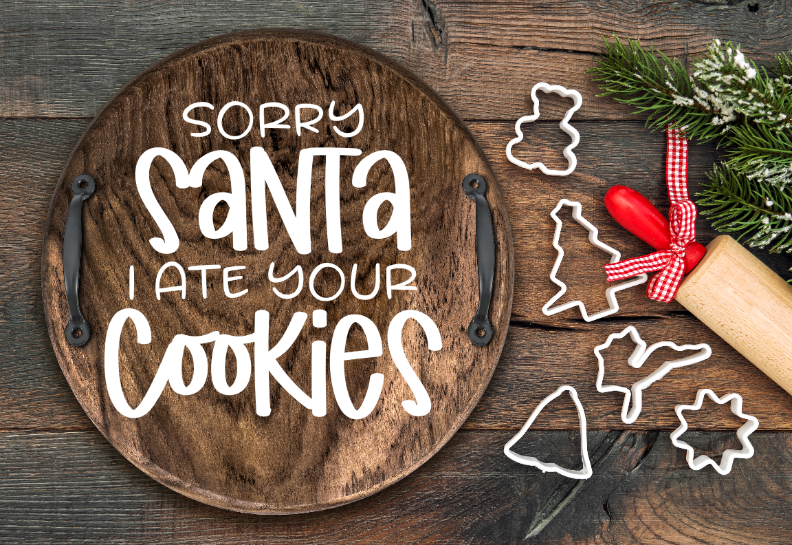 CHRISTMAS COOKIE TRAYS
