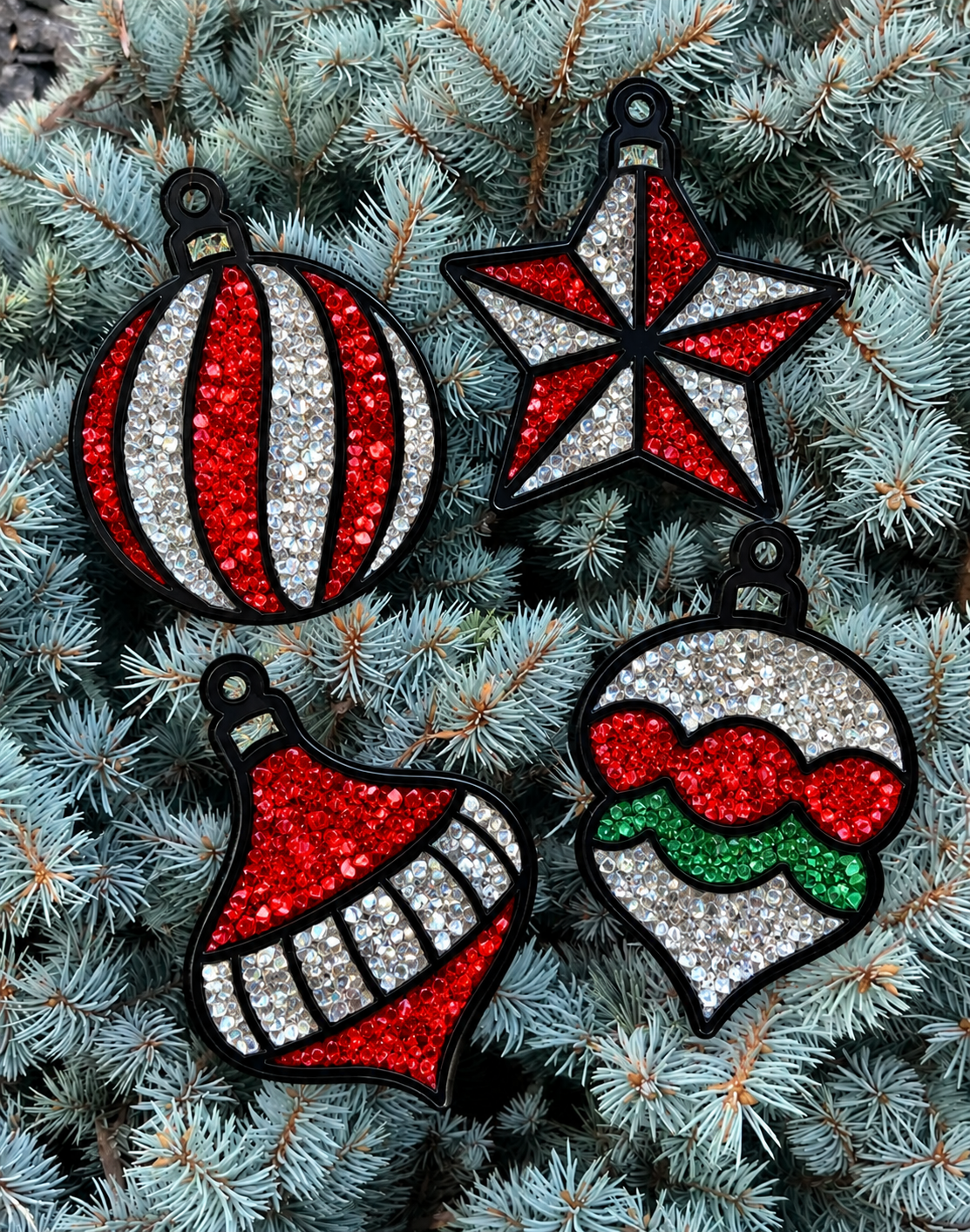 HOLIDAY CRUSHED GLASS