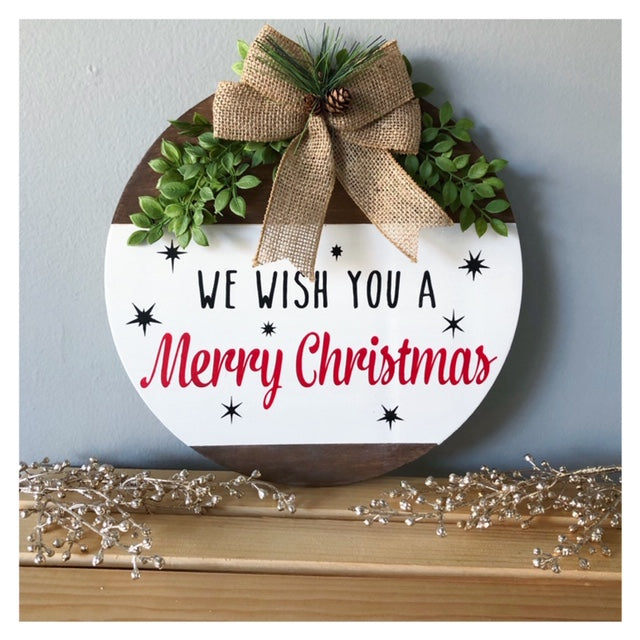 HOLIDAY DOOR HANGERS AND ROUNDS WORKSHOP