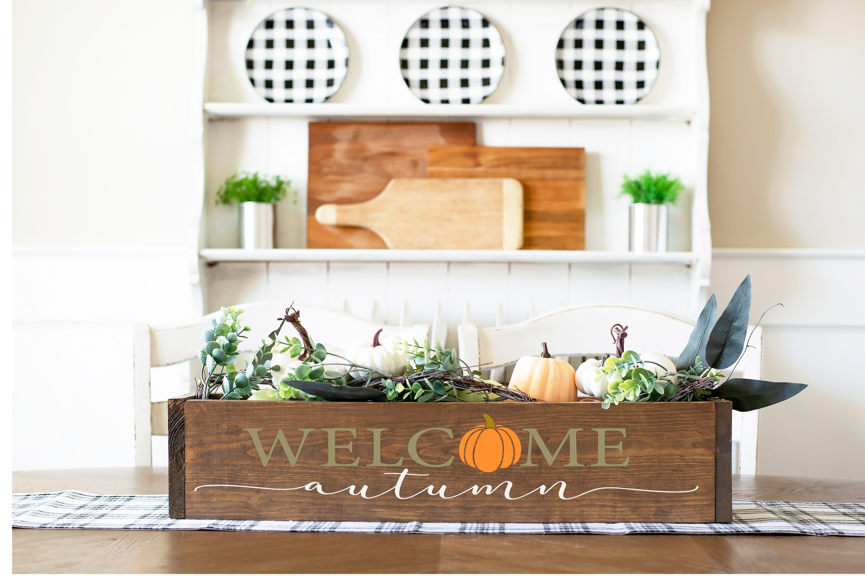FALL CENTERPIECE BOXES WORKSHOP