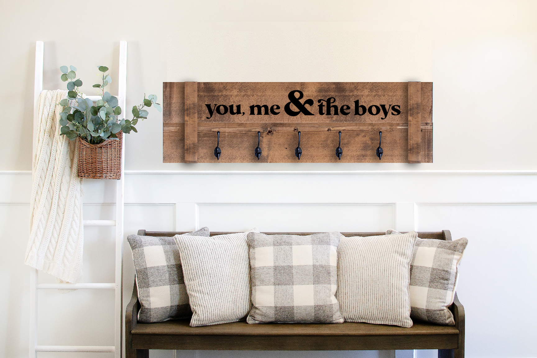 You  me and the boys