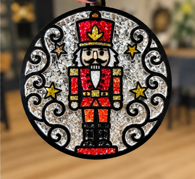 HOLIDAY CRUSHED GLASS
