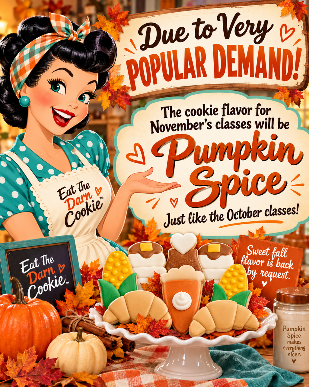 THANKFUL COOKIE EVENT-NOV 15TH,1PM